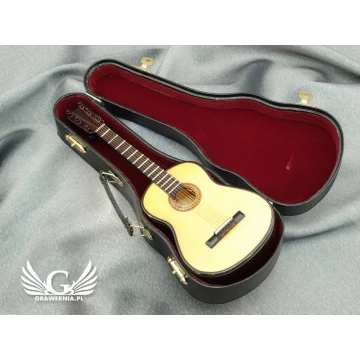 Mini Classical Guitar with Music Box - Light - Model MGT4