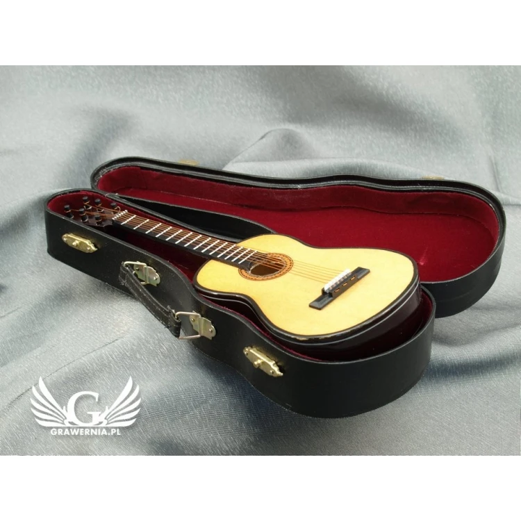 Mini Classical Guitar with Music Box - Light - Model MGT4