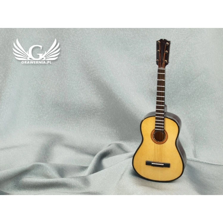 Mini Classical Guitar with Music Box - Light - Model MGT4
