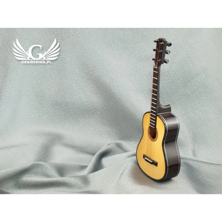 Mini Classical Guitar with Music Box - Light - Model MGT4