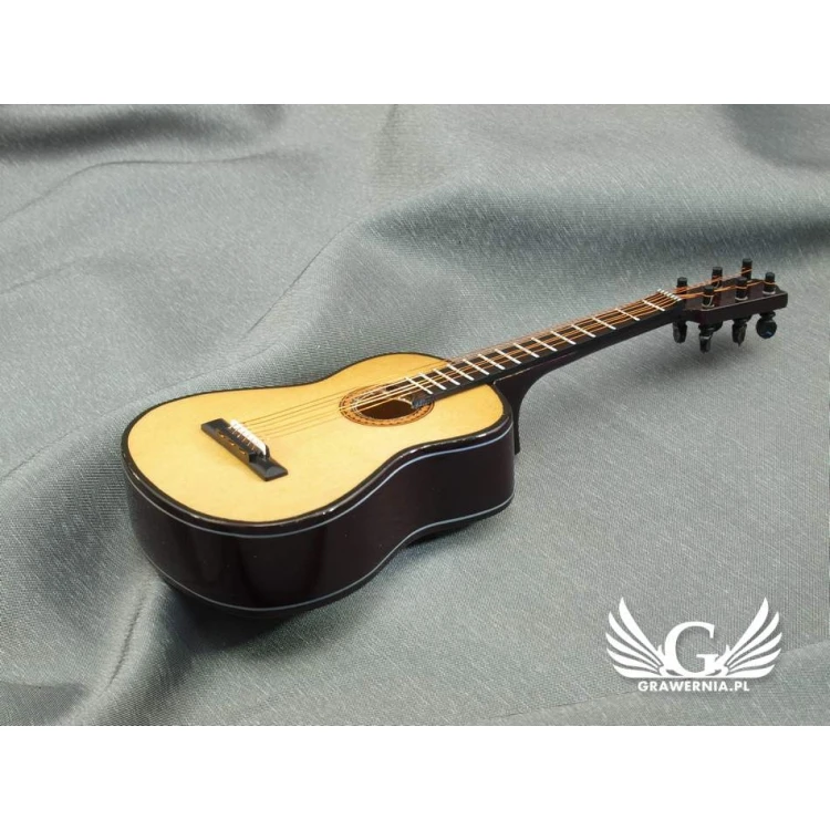 Mini Classical Guitar with Music Box - Light - Model MGT4