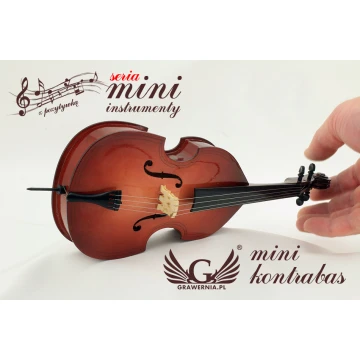 Mini Double Bass with Case - Model MBS1