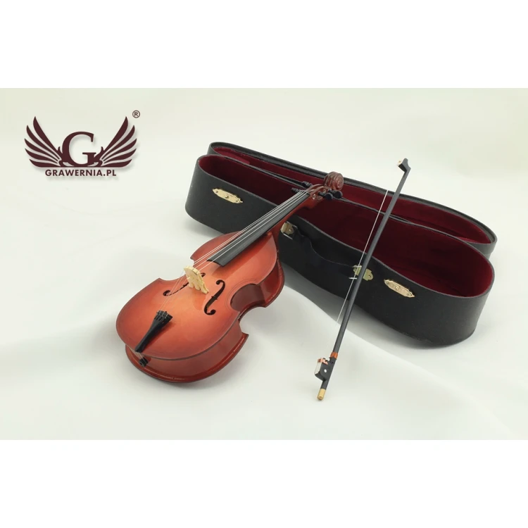 Mini Double Bass with Case - Model MBS1