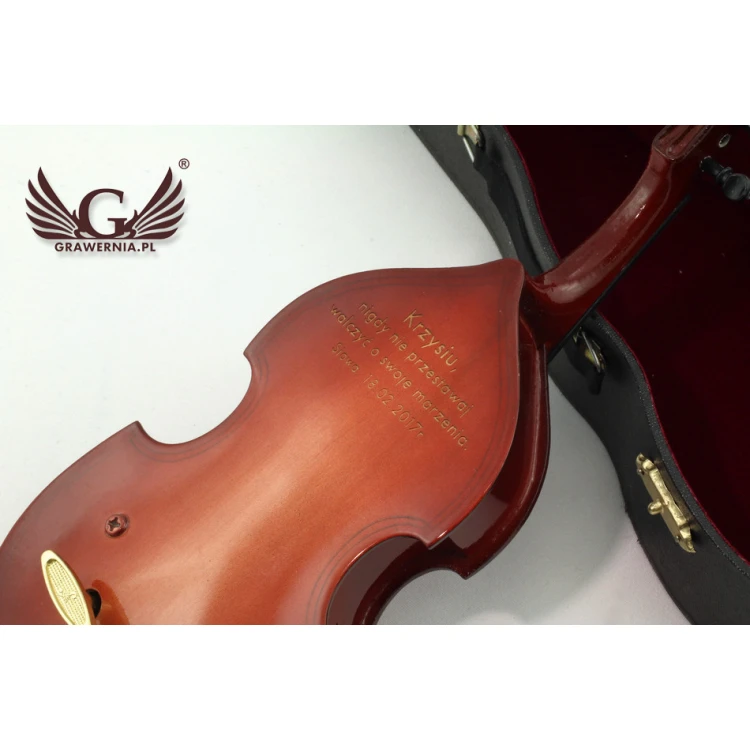 Mini Double Bass with Case - Model MBS1