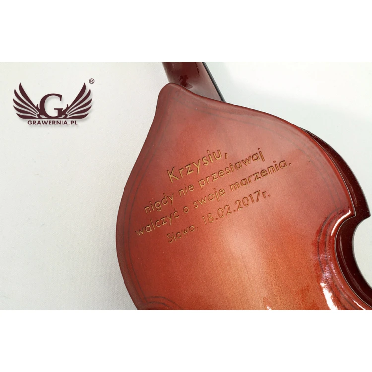 Mini Double Bass with Case - Model MBS1