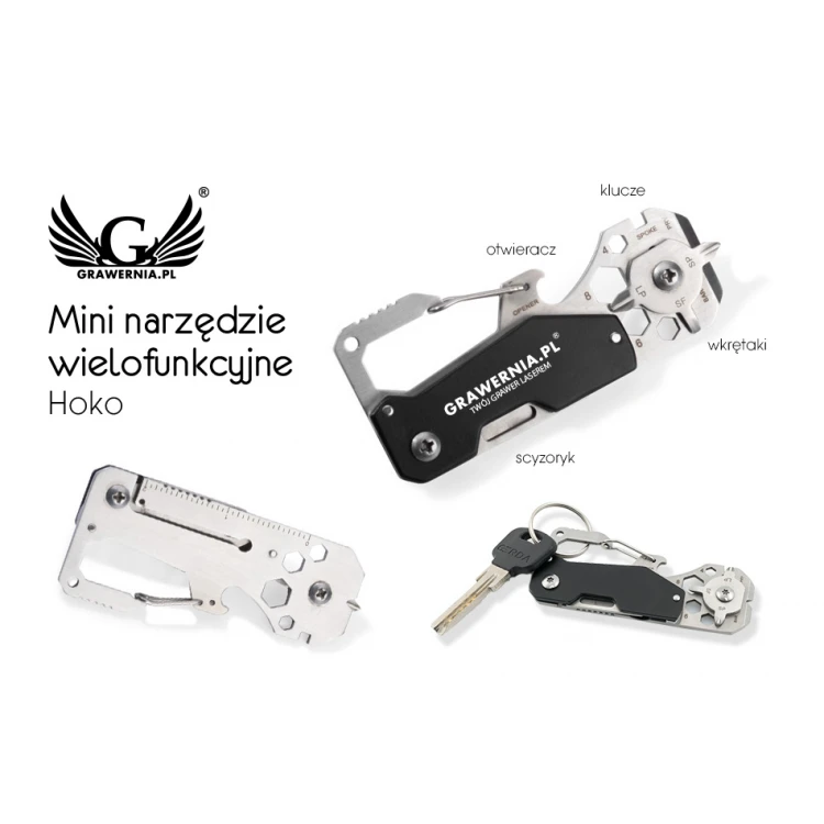Mini Multifunctional Tool with Your Engraving - Hoko - BP119