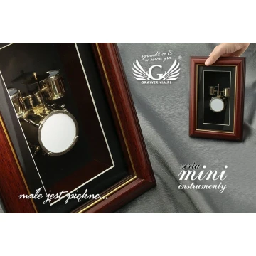 Mini Drum Set in Frame - Model MPR2
