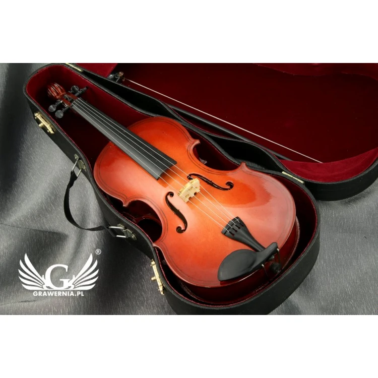Mini Violin with Music Box - Model MSK1