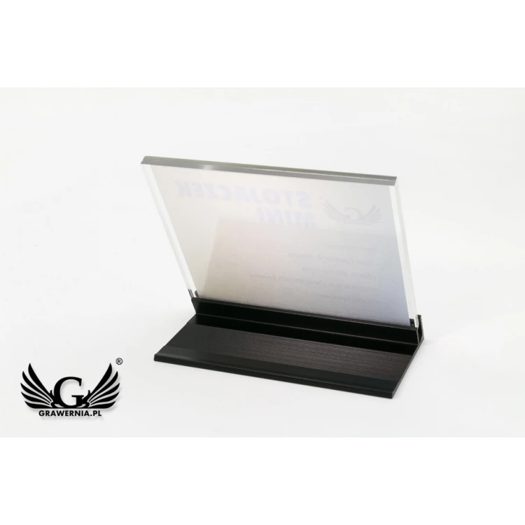Mini stand for note card - window size: 95x80mm - PR023