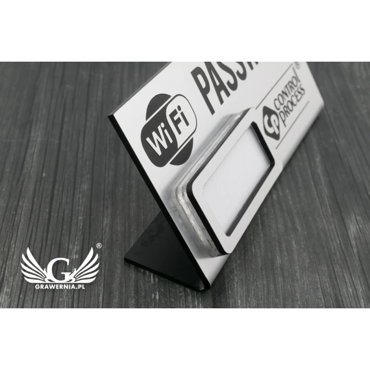 Mini Stand with Wi-Fi Password Window - 100x45mm - PR015