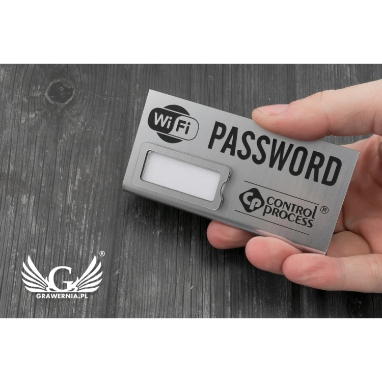 Mini Stand with Wi-Fi Password Window - 100x45mm - PR015