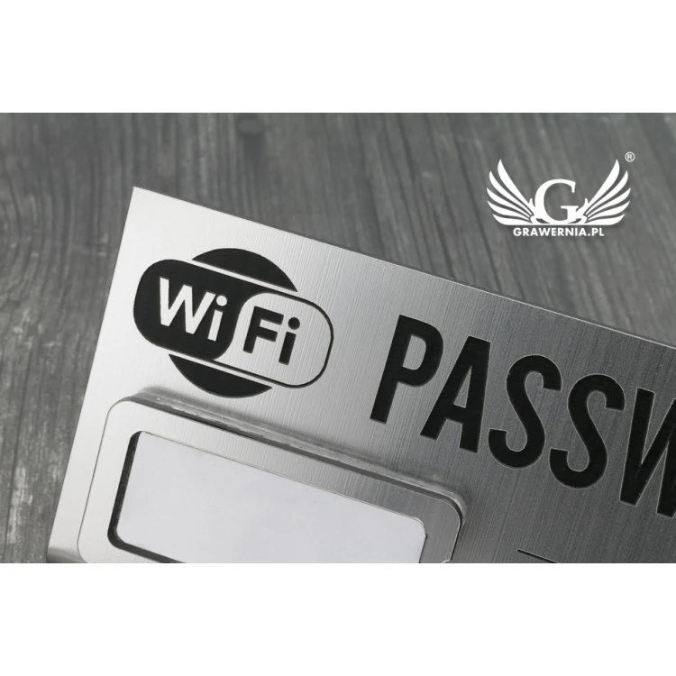 Mini Stand with Wi-Fi Password Window - 100x45mm - PR015
