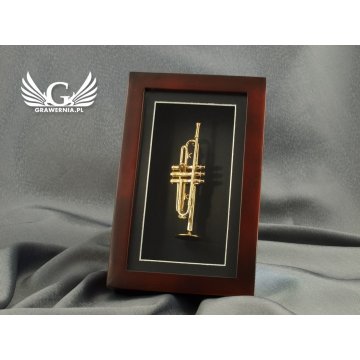 Mini trumpet in frame - model MTR1