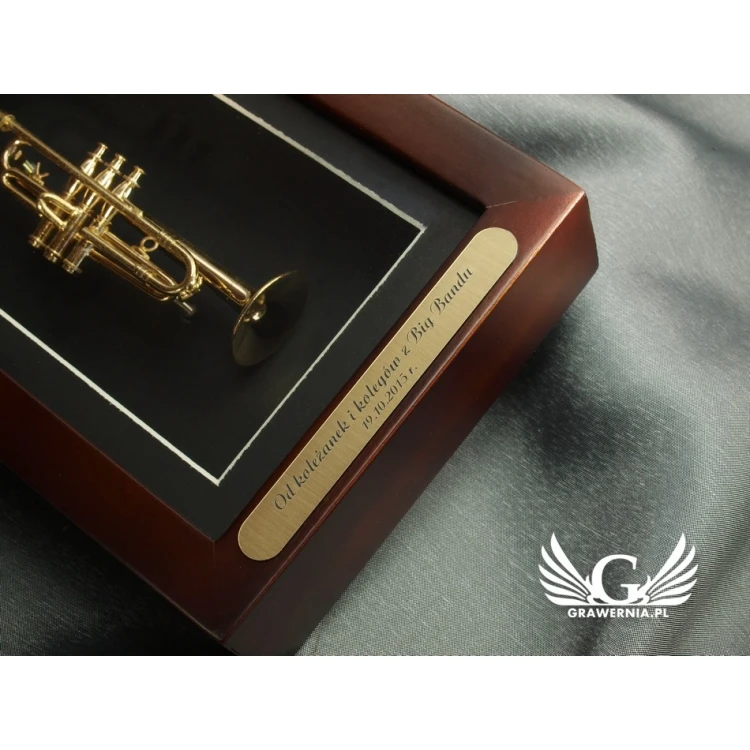 Mini trumpet in frame - model MTR1