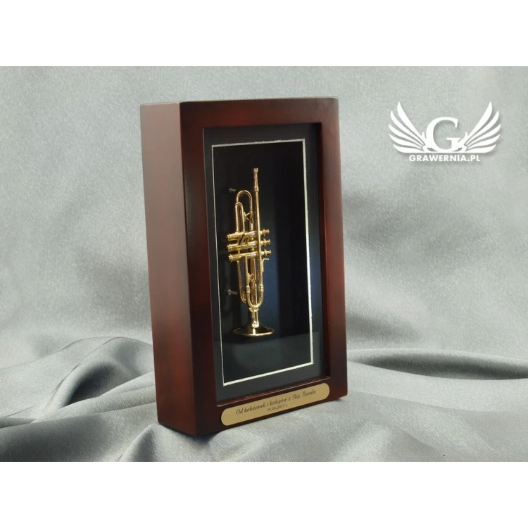 Mini trumpet in frame - model MTR1