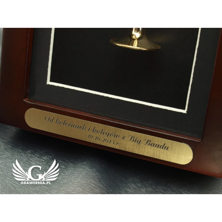 Mini trumpet in frame - model MTR1