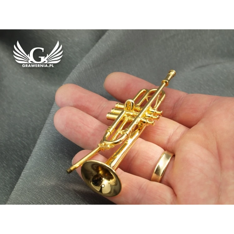 Mini Trumpet with Music Box - Model MTR2