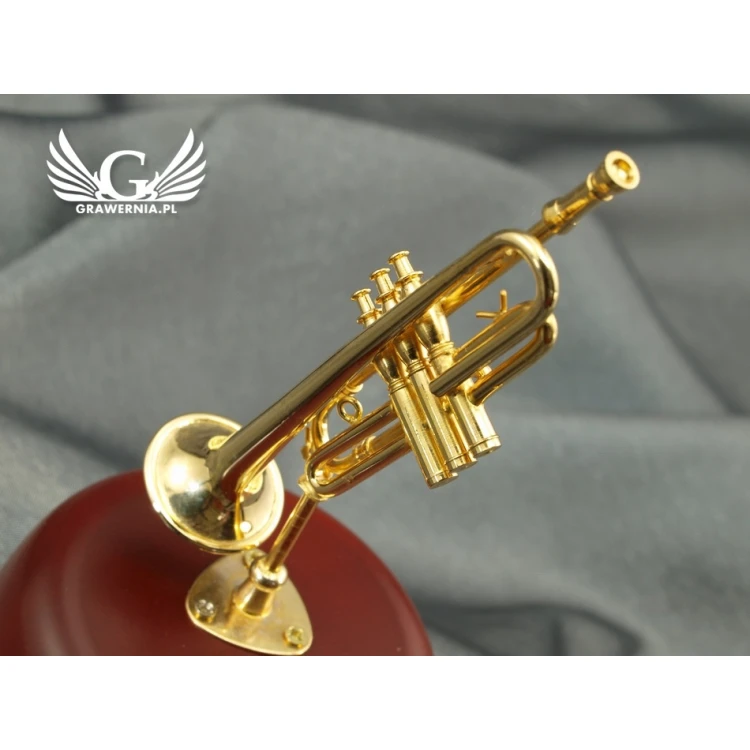 Mini Trumpet with Music Box - Model MTR2