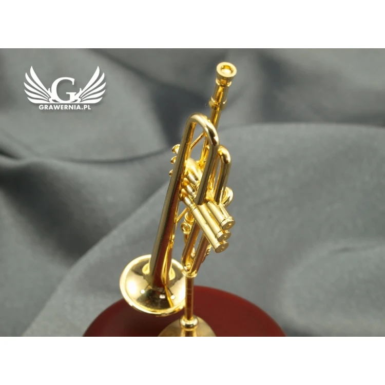 Mini Trumpet with Music Box - Model MTR2