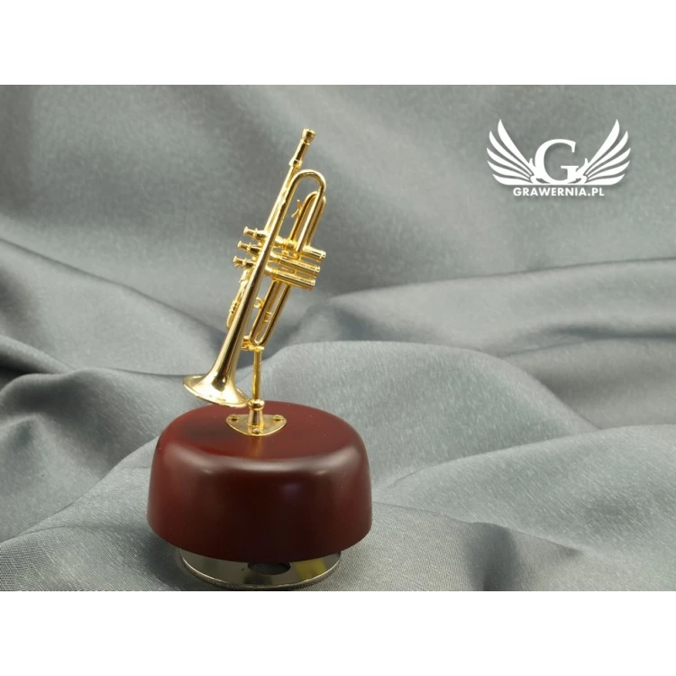 Mini Trumpet with Music Box - Model MTR2