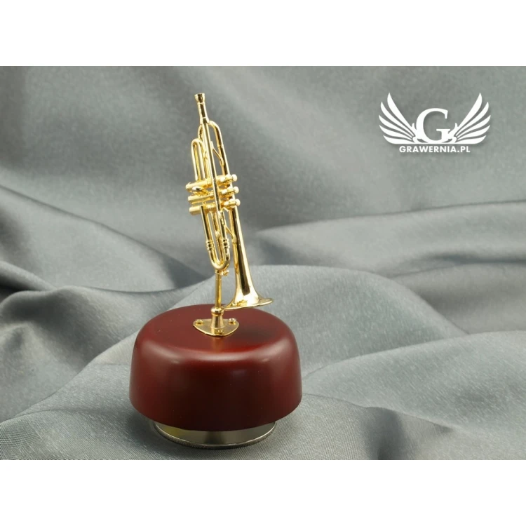 Mini Trumpet with Music Box - Model MTR2