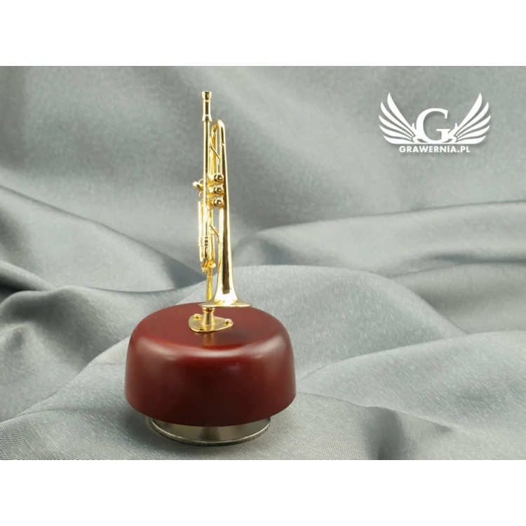 Mini Trumpet with Music Box - Model MTR2