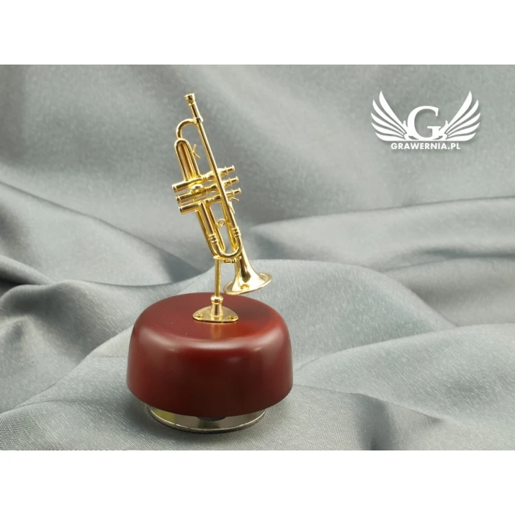 Mini Trumpet with Music Box - Model MTR2