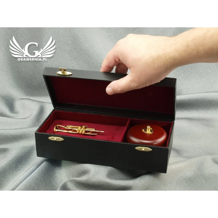 Mini Trumpet with Music Box - Model MTR2