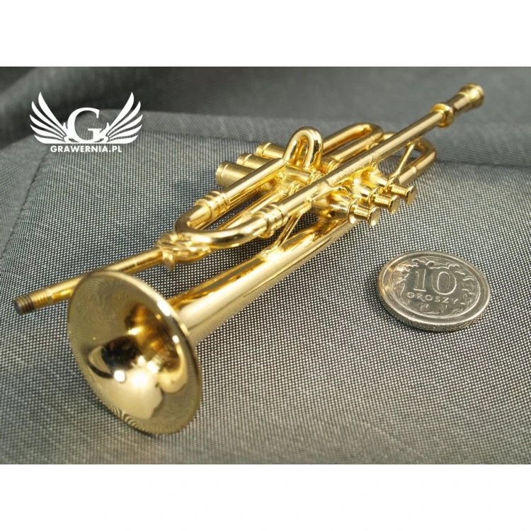 Mini Trumpet with Music Box - Model MTR2