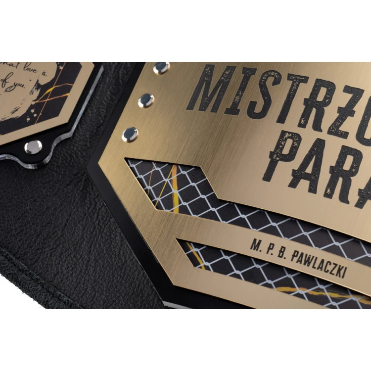 Master Pair - Champion Belt for Newlyweds - P051