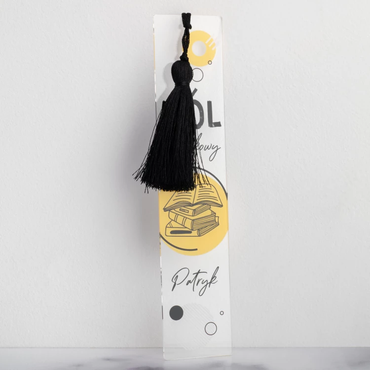 Bookworm - bookmark with name - ZAK008