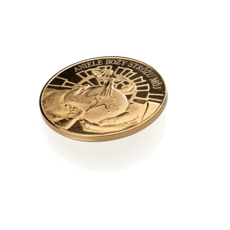 Gold-plated Coin - Holy Baptism Souvenir - MON022