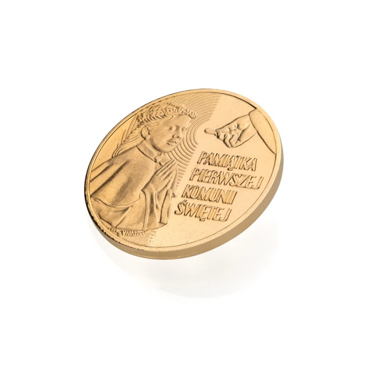 Gold-plated Coin - First Holy Communion Souvenir - MON024