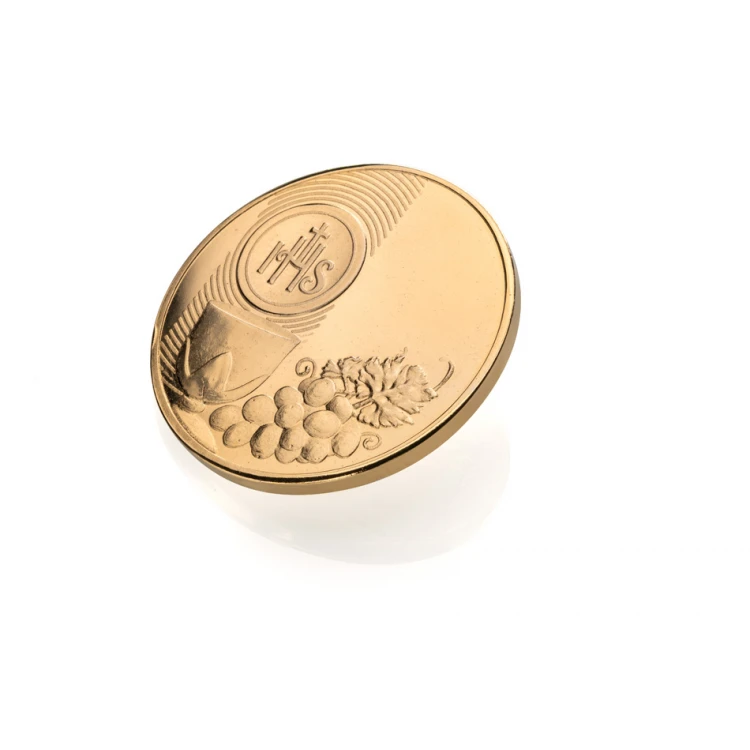 Gold-plated Coin - First Holy Communion Souvenir - MON024