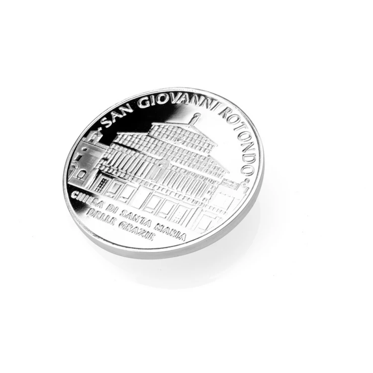 Silver Coin - Padre Pio of Pietrelcina - MON030