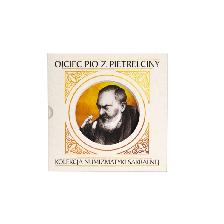 Silver Coin - Padre Pio of Pietrelcina - MON030