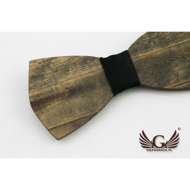 Wooden Bow Tie - Colorful UV Print - MDR019 (Small)