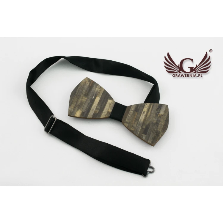 Wooden Bow Tie - Colorful UV Print - MDR020