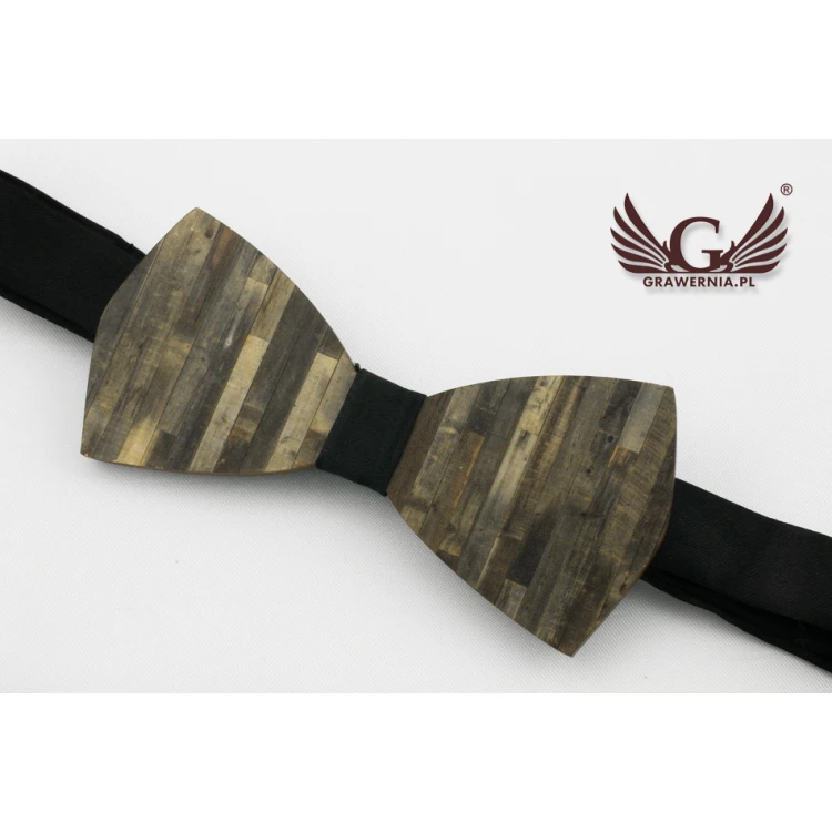 Wooden Bow Tie - Colorful UV Print - MDR020