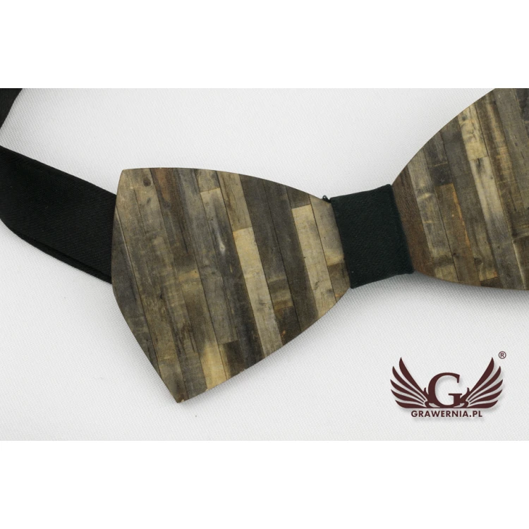 Wooden Bow Tie - Colorful UV Print - MDR020