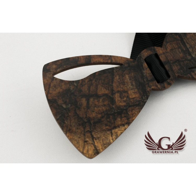 Wooden Bow Tie - Colorful UV Print - MDR022