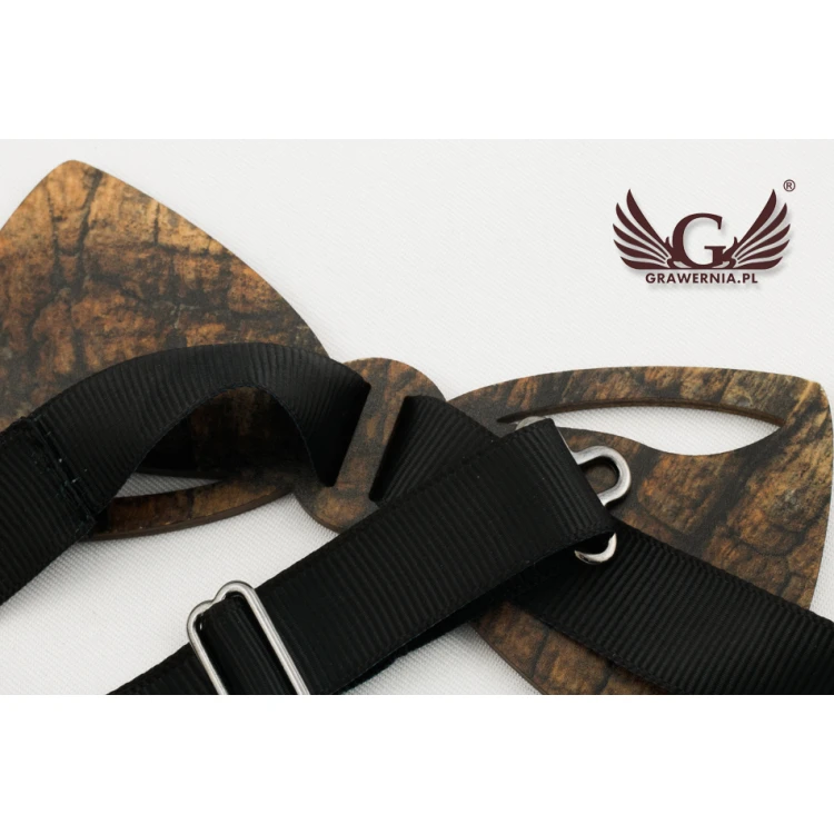 Wooden Bow Tie - Colorful UV Print - MDR022