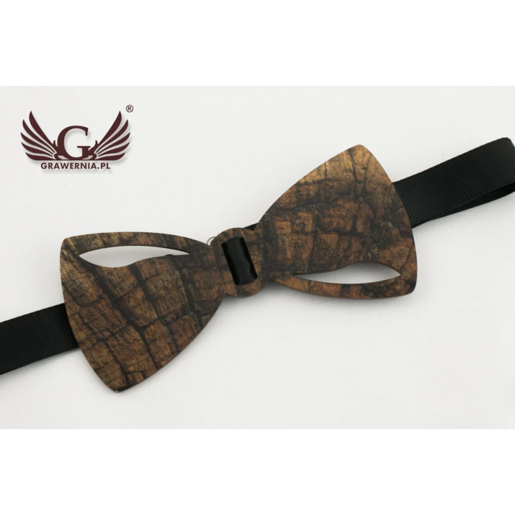Wooden Bow Tie - Colorful UV Print - MDR022