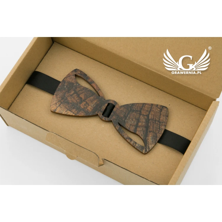 Wooden Bow Tie - Colorful UV Print - MDR022