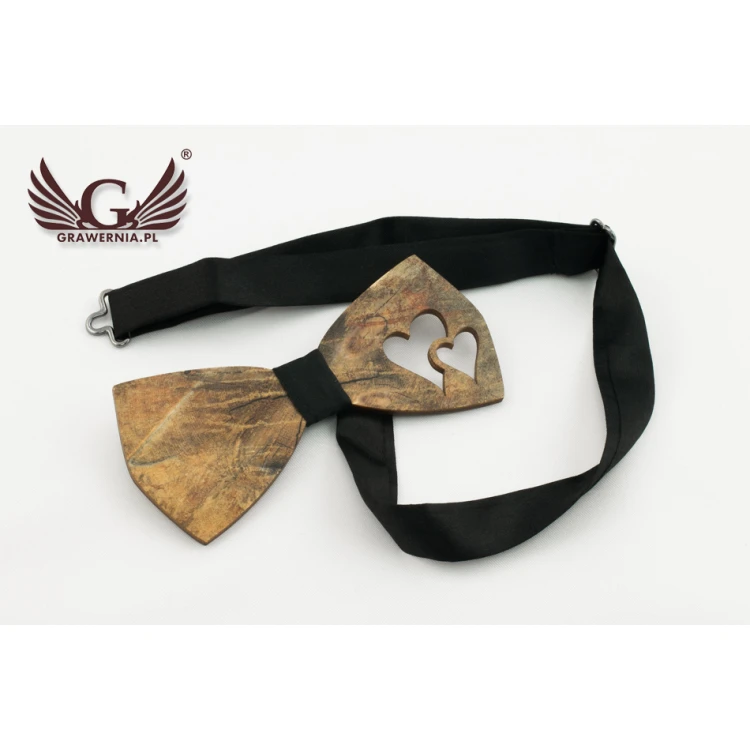 Wooden Bow Tie - Colorful UV Print - MDR024