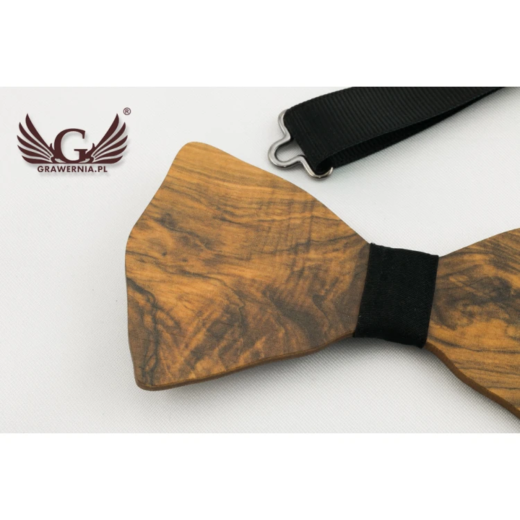 Wooden Bow Tie - Colorful UV Print - MDR025