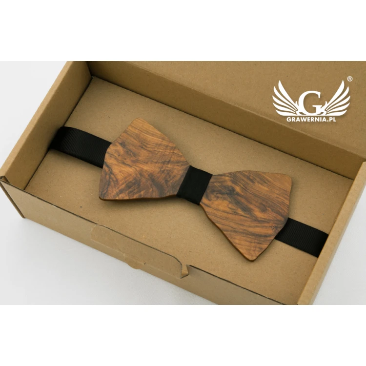 Wooden Bow Tie - Colorful UV Print - MDR025