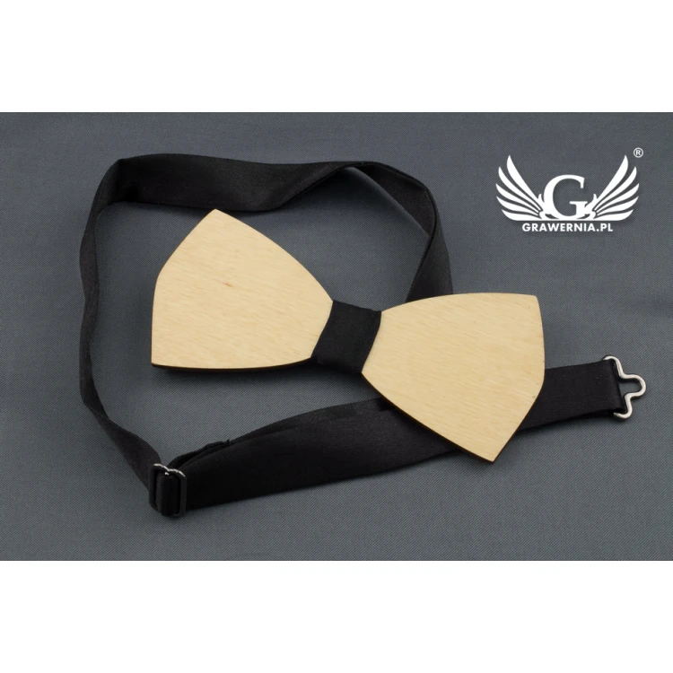 Simple Wooden Bow Tie - Laser Cut - MDR027