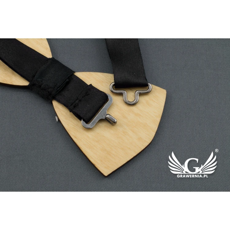 Simple Wooden Bow Tie - Laser Cut - MDR027