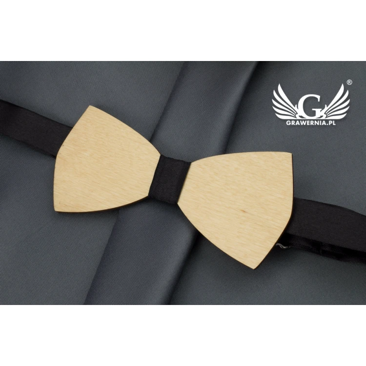 Simple Wooden Bow Tie - Laser Cut - MDR027